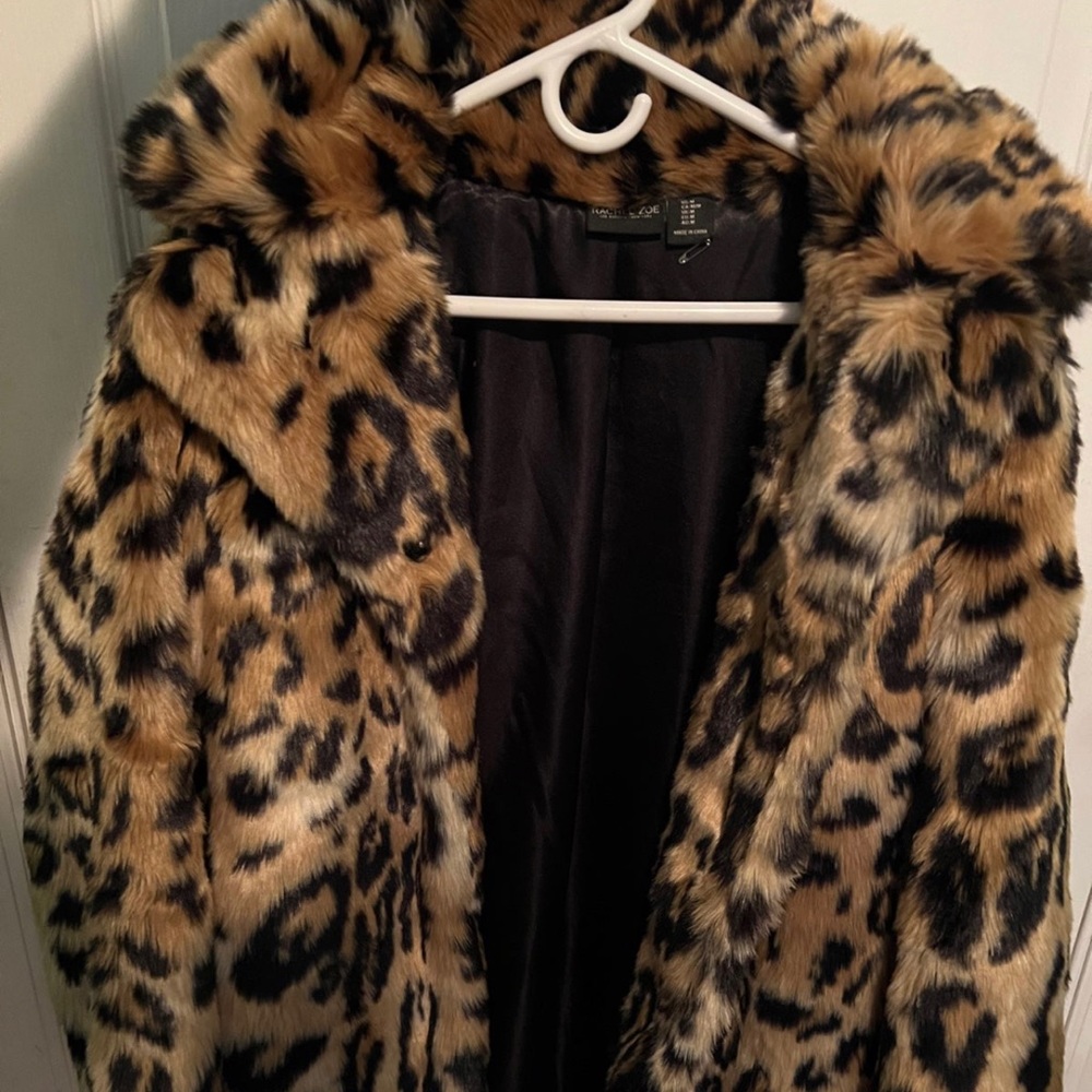 Rachel Zoe faux fur coat
